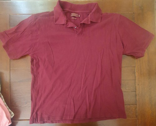 Polo shirt herren - shirt, bordeaux