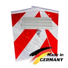 Warnflagge Warnflaggen Warnfahne Satz mit Halter für Ladebordwand Hebebühne LKW