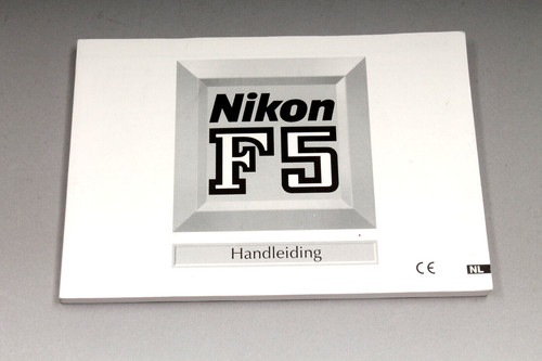 Nikon handleiding anleitung - f5,