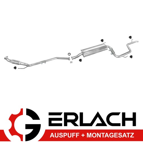 Auspuffanlage für mercedes - für,