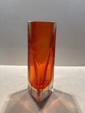 Murano viereckige Vase