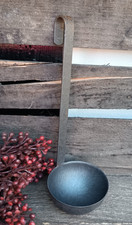 ❤ Deko - Löffel Kelle  aus Eisen grau - schwarz rost  Teelicht Deko  + NEU +