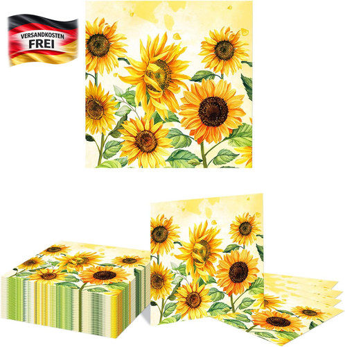 Blumen servietten stück - servietten,