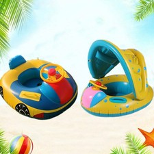 Aufblasbare Kinder Baby Kleinkind Schwimmbad schwimmen Sitz Float Boot Auto