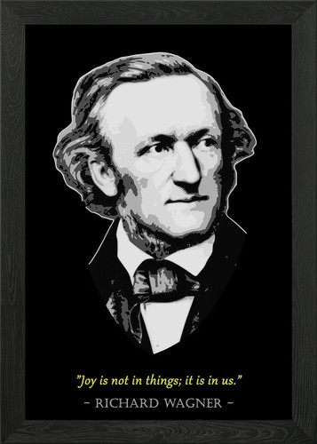 Richard wagner zitat - zitat, gerahmtes