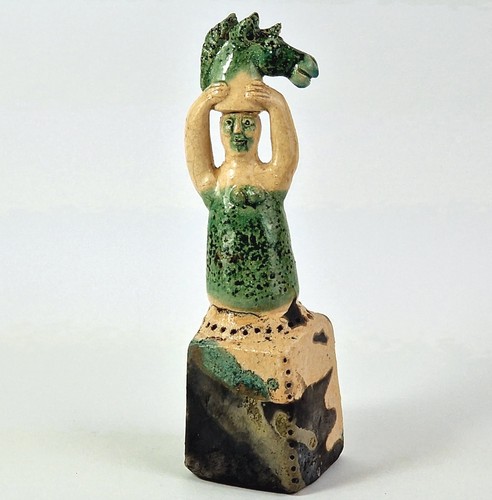 Vintage keramik figur - vintage,