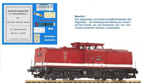 Antriebs set für piko - für, 110