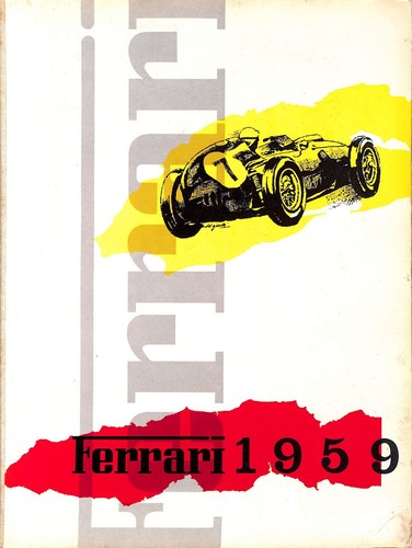 Ferrari jahrbuch 1959 original - jahrbuch,