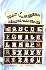 Buchstabenzug Buchstaben Zug Anhänger Holzbuchstaben Holz Spielzeug Namenszug