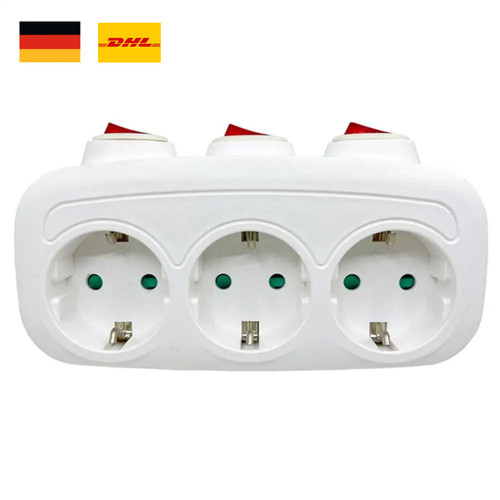 Fach steckdosenleiste mit - steckdosenleiste, eu