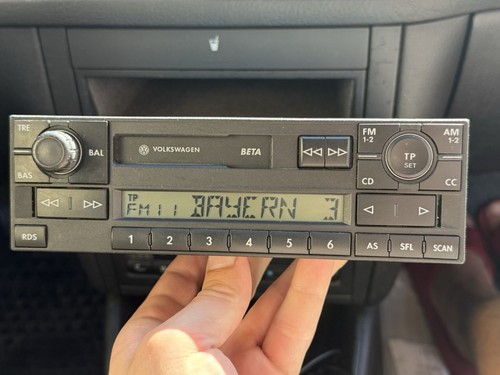Beta autoradio mit code - vw,