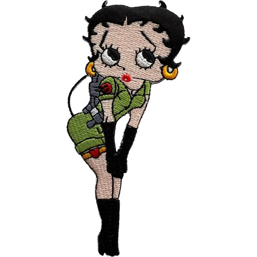 Betty boop patch bestickt - betty,