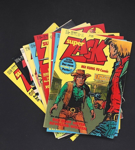 Zack comic magazin jahrgang - zack,