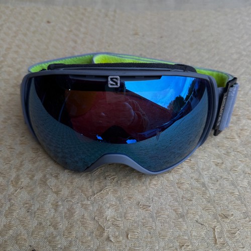 Salomon skibrillen one grau - skibrillen,