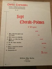 Noten Orgel: Ch. Tournemire
