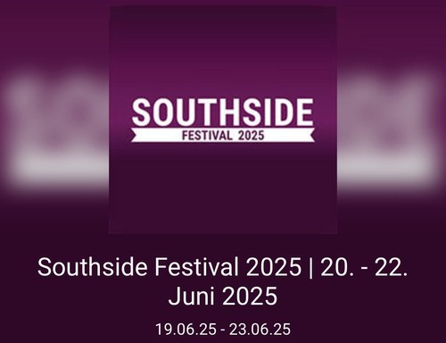 Ticket southside festivalpass - southside,