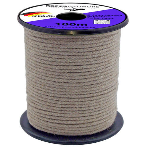Hanfseil ø4mm fach - Ø4mm, 8-fach