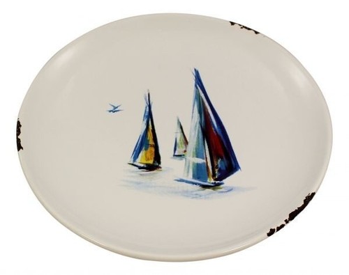 Maritime deko teller mit - maritime,