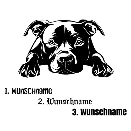 Aufkleber hund - -,
