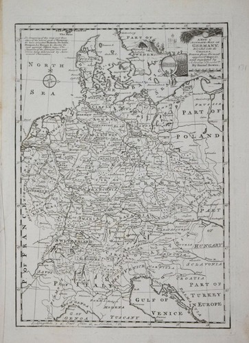 Eine genaue deutschlandkarte - eine,