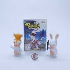Nintendo Wii Spiel RABBIDS GO HOME + FIGUREN Zustand Gut /R9F4