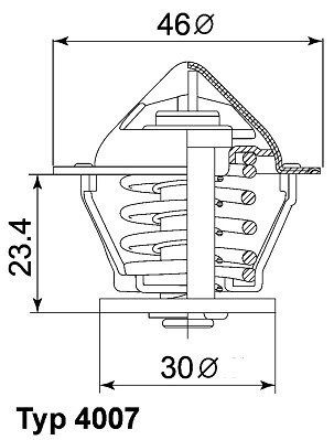 Wahler 4007 80d - wahler, thermostat
