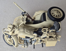 BMW R75 mit Seitenwagen, Afrika Corps,  MS 110, Polistil,  guter Zustand