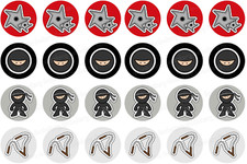 Ninja eßbar Tortenbild Party