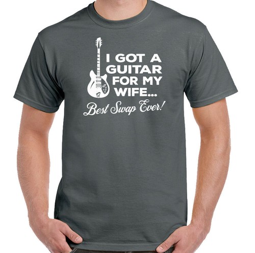 Gitarre shirt für - gitarre, wife
