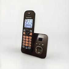 Panasonic KX-TG6821 DECT Schnurlostelefon Anrufbeantworter Braun Verpack
