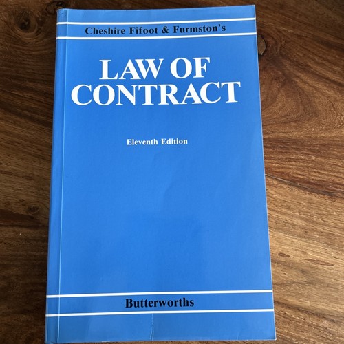 Butterworths law contract - law, of