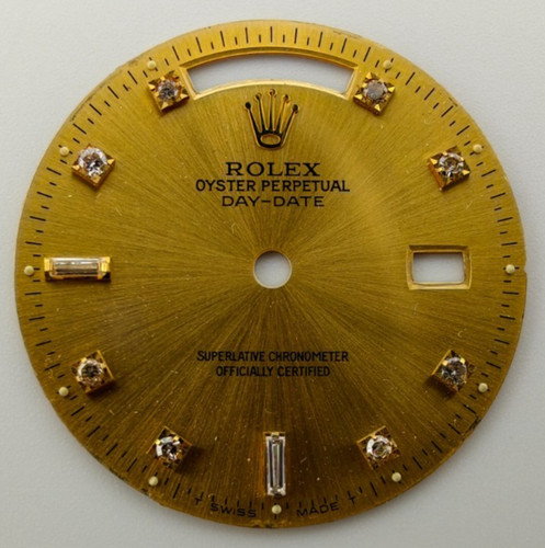 Rolex day date diamond dial - rolex,