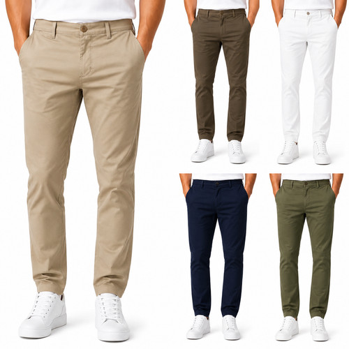 Herren designer chino hose - chino,