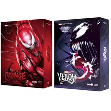 ZD Toys Venom Carnage Actionfiguren Set Modell Sammlung Marvel Spielzeug Boxed