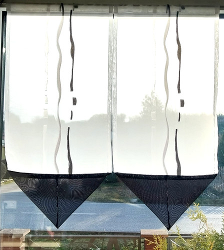 Gardinen 80cm x h 2 - b,