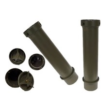 2 Stück US Munitionskiste Transportkiste rund gebraucht 83 x 20,5cm 23,45€/Stück