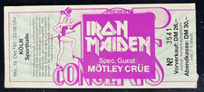 IRON MAIDEN 15.10.1983 MÖTLEY