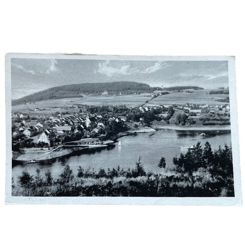 Postkarte saalburg stausee - postkarte,