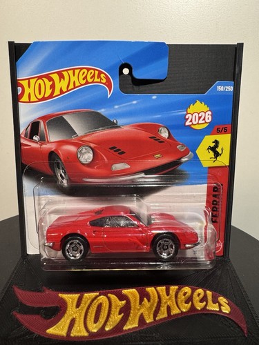 Hot wheels ferrari dino - 206, gt