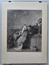 Lithographie Honore Daumier