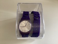 Neu SWATCH Silikon Armband Uhr