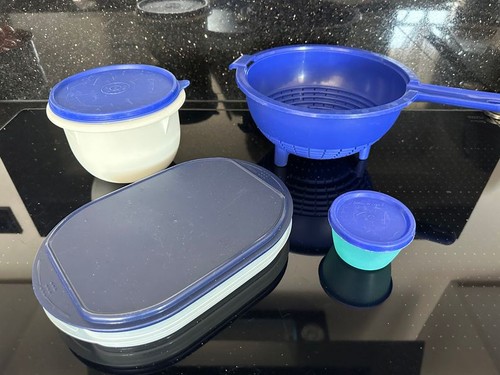 Tupperware set saladin - set:, sieb