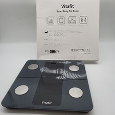 Vitafit Personenwaage Körperfettwaage mit APP 182kg, Professionelle Fabrik SEIT 