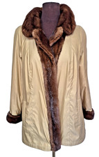 Nerz Wendejacke Demi-Buff mit