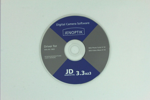 Software jenoptik 3 - software, cd