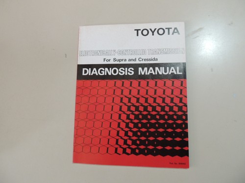 1985 service diagnosis - 1985, manual