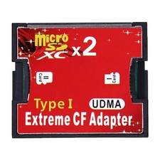 I TF Adapter zu Port Flash SD Compact SDXC/HC Dual Kartenleser​ CF Typ