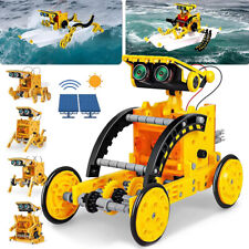 Solar Roboter Spielzeug für Kinder DIY Bauspielzeug Engineering Robots Bausatz