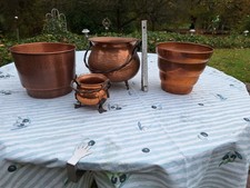 Blumenkübel, Kupferkübel,  Kupferkessel,  Kupfer Konvolut