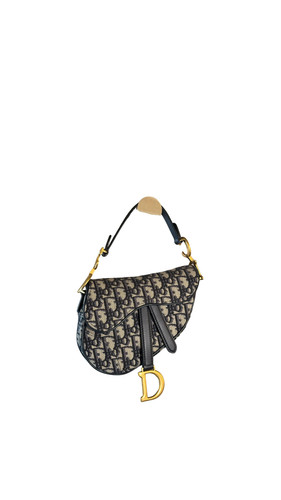 Dior oblique jacquard flap
